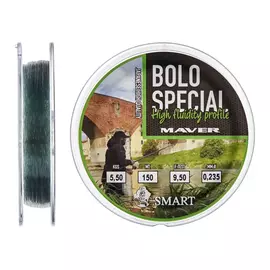 Жилка Smart Bolo Special 150m 0.165mm 2.96kg, Діаметр: 0.17mm, Розмотування: 150m, фото 